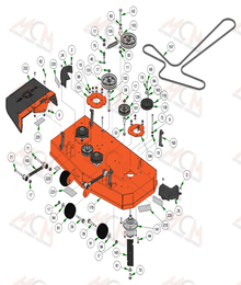 2022 MAVERICK HD 42" DECK ASSEMBLY