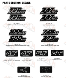 2022 MAVERICK HD DECALS CONT.