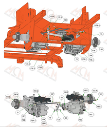 2022 Bad Boy Rebel Transaxle Assembly Cont