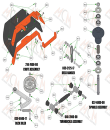 2022 Bad Boy Renegade Diesel Deck Sub Assemblies