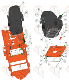 2022 Bad Boy Renegade Diesel Seat & Brake