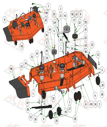 2022 Bad Boy Revolt 54" Deck