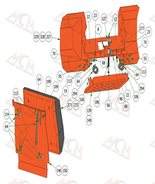 2022 Bad Boy Revolt Rear Assembly