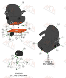 2022 Bad Boy Rogue Covers & Seat (Cont)