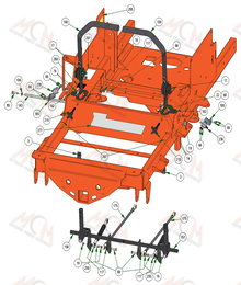 2022 Bad Boy Rogue Drive Arms Assembly