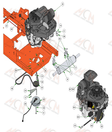 2022 Bad Boy Rogue Engine - 999cc Kawasaki Fx-1000 Efi
