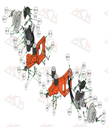 2022 Bad Boy Rogue Rear Suspension