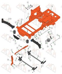2022 Bad Boy ZT Elite Lower Frame