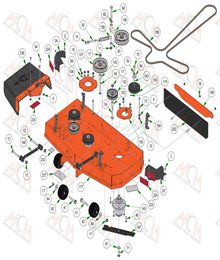 2023 MAVERICK HD 42" DECK ASSEMBLY