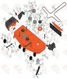 2023 MAVERICK HD 54" DECK ASSEMBLY