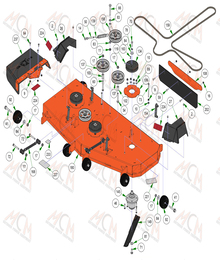 2023 MAVERICK HD 60" DECK ASSEMBLY
