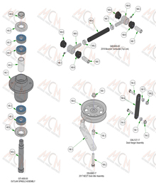 2023 MAVERICK HD DECK SUB ASSEMBLIES CONT.