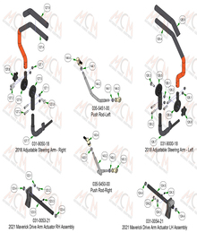 2023 MAVERICK HD DRIVE ARM ASSEMBLY