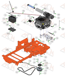 2023 MAVERICK HD ENGINE - KOHLER CV-742 COMMAND