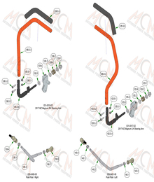 2023 Bad Boy MZ & MZ Magnum Drive Arm Sub Assemblies