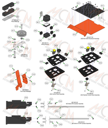 2023 Bad Boy MZ & MZ Magnum Frame Sub Assemblies (Cont)