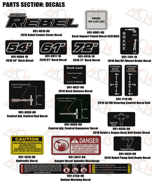 2023 Bad Boy Rebel Decals