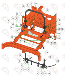 2023 Bad Boy Rebel Drive Arms Assembly