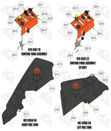 2023 Bad Boy Rebel Tanks & Battery (Cont. 2)
