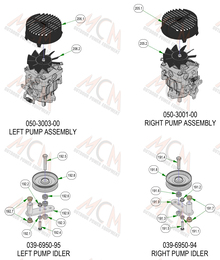 2023 Bad Boy Renegade Diesel Pump Plate Subassembly