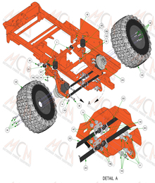 2023 Bad Boy Renegade Diesel Rear Suspension