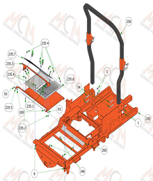 2023 Bad Boy Renegade Gas Floorboard & Rops