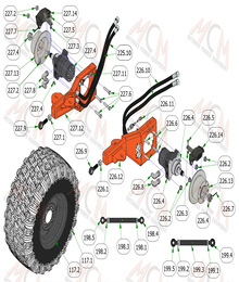2023 Bad Boy Renegade Gas Rear Suspension (Cont)