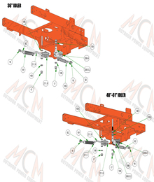 2023 Bad Boy Revolt Idler Arm Mount
