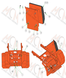 2023 Bad Boy Revolt Rear Assembly