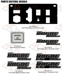 2023 Bad Boy Rogue Decals (Cont 2)