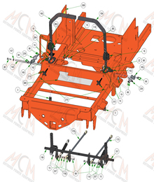 2023 Bad Boy Rogue Drive Arms Assembly