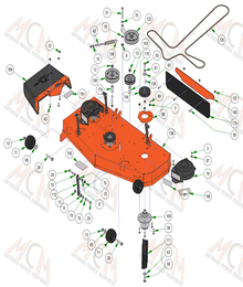 2023 Bad Boy Walk Behind 48 Deck Assembly