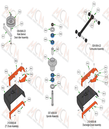 2023 Bad Boy Walk Behind Deck Sub Assemblies
