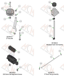 2023 Bad Boy Walk Behind Frame Sub Assemblies