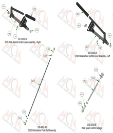 2023 Bad Boy Walk Behind Podium Sub Assemblies