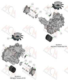 2023 Bad Boy Walk Behind Transaxles Sub Assemblies