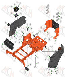 2023 ZT Avenger Fuel Tank & Rear Cover