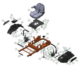 2024 BAD BOY E-MAGNUM SEAT AND TANKS