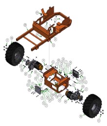 2024 BAD BOY E-MAGNUM UNDERCARRIAGE