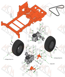 2024 RAMBLER & MZ MAGNUM TRANSAXLE ASSEMBLY