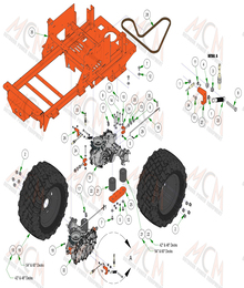 2024 MAVERICK HD TRANSAXLE ASSEMBLY