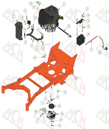 2024 RAIDER (Walk-Behind) ENGINE