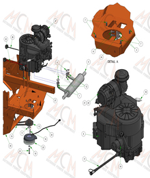 2024 BAD BOY REBEL ENGINE - 852CC KAWASAKI FX-850V