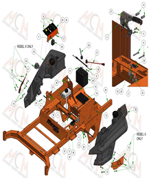 2024 BAD BOY REBEL TANKS & BATTERY