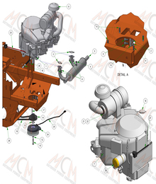 2024 BAD BOY REBEL ENGINE - BRIGG VANGUARD 36HP EFI