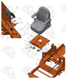 2024 BAD BOY RENEGADE DIESEL SEAT & BRAKE
