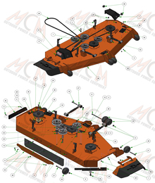2024 BAD BOY RENEGADE GAS 72'' DECK