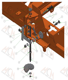 2024 BAD BOY RENEGADE GAS DECK HEIGHT CAM & LOCK