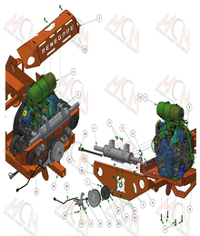 2024 BAD BOY RENEGADE GAS ENGINE KOHLER ECH 980 EFI