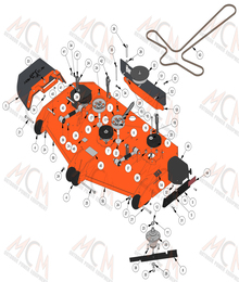 2024 REVOLT 61'' DECK ASSEMBLY